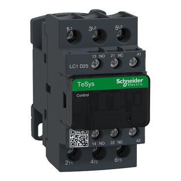 CONTACTOR 25A 1 NA/1 NC 230V 50-60 HZ