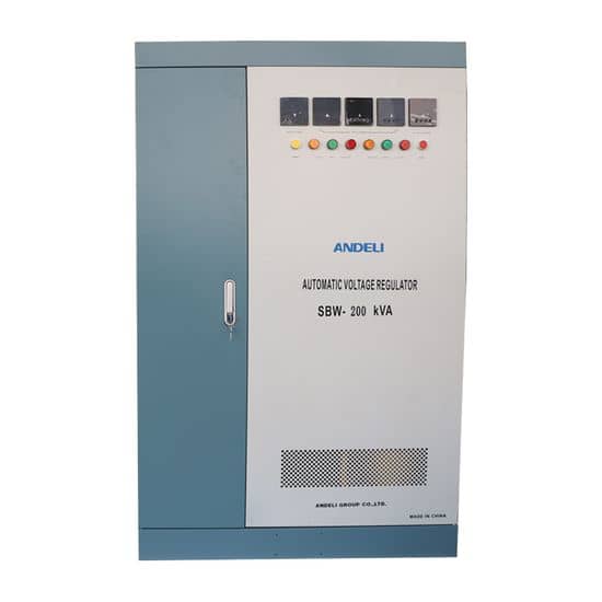 Estabilizador de voltaje MINGCH * SBW-200kVA (Input: 325-440V - Output: 380V)